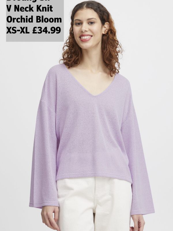 20814639-Sif-V-Neck-pullover-Orchid-Bloom-XS-XL-34.99