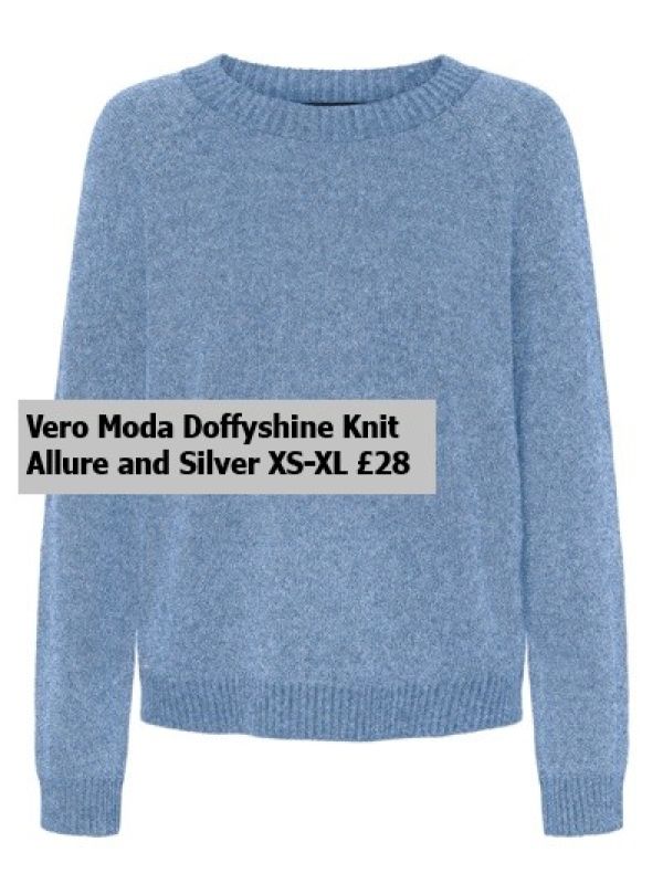 10221006 Doffyshine Knit Allure And Silver XS XL £28