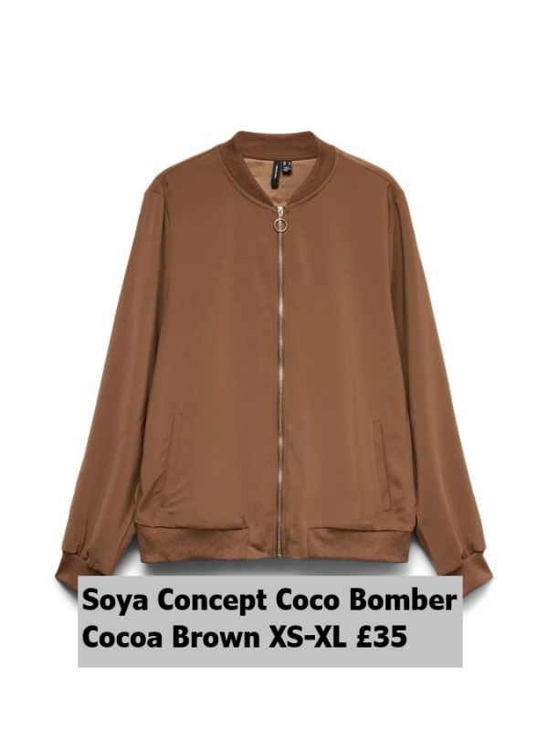 10245734 Coco Bomber Coca Brown XS XL £35
