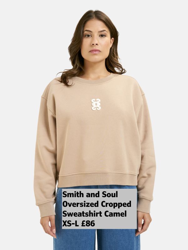 1025-1030-Oversize-cropped-sweastshirt-Camel-XS-L-86