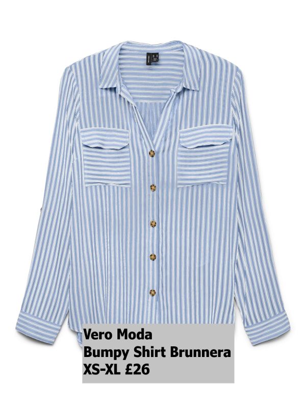 10275283 Bumpy LS Shirt Brunnera XS XL £26