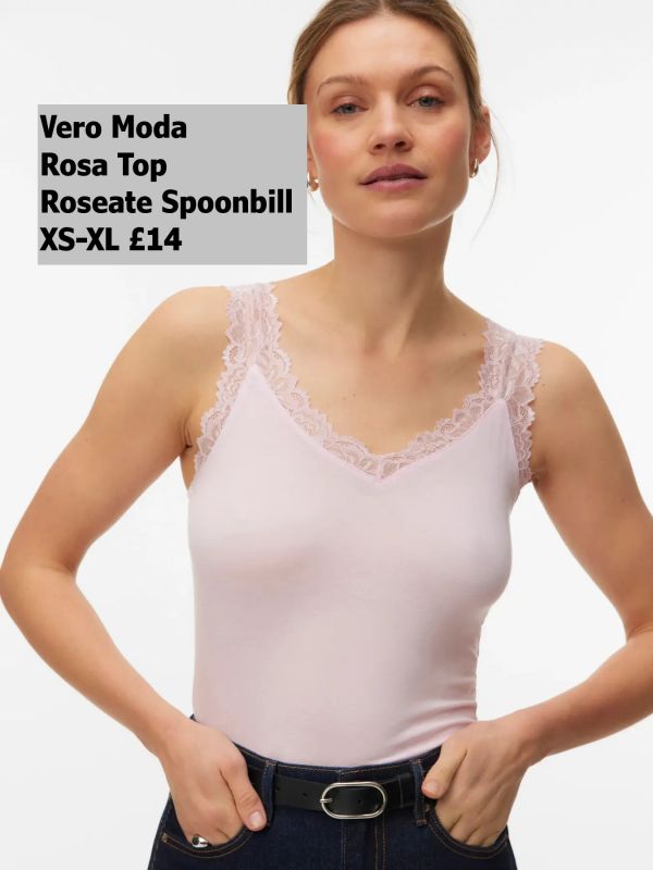 10287348 Rosa Sl Top Roseate Spoonbill XS XL £14 Model 3