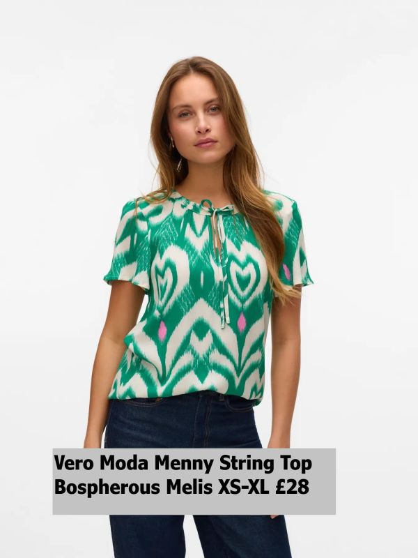 10303693 Menny String Top Bosphorus Melis XS XL £28 Model 1