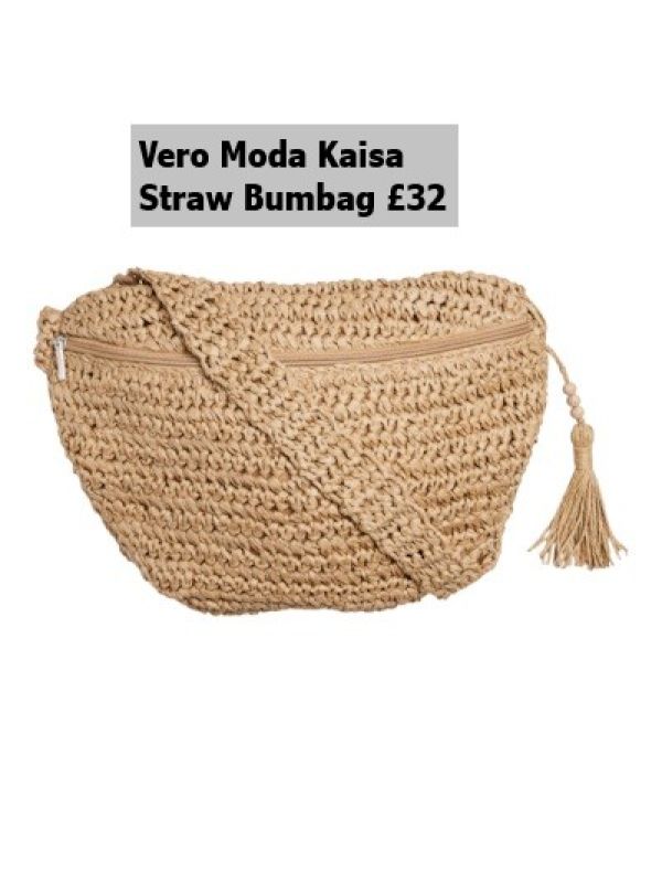 10312222 Kaisa Straw Bumbag £32