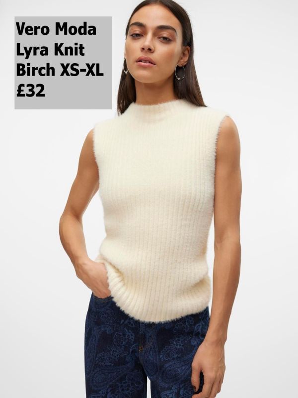 10318182 Lyra SL Funnelneck Pullover Birch XS XL £32