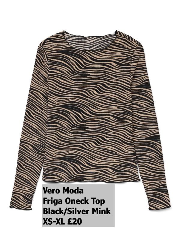 10333322 Friga LS Oneck Top XS XL £20
