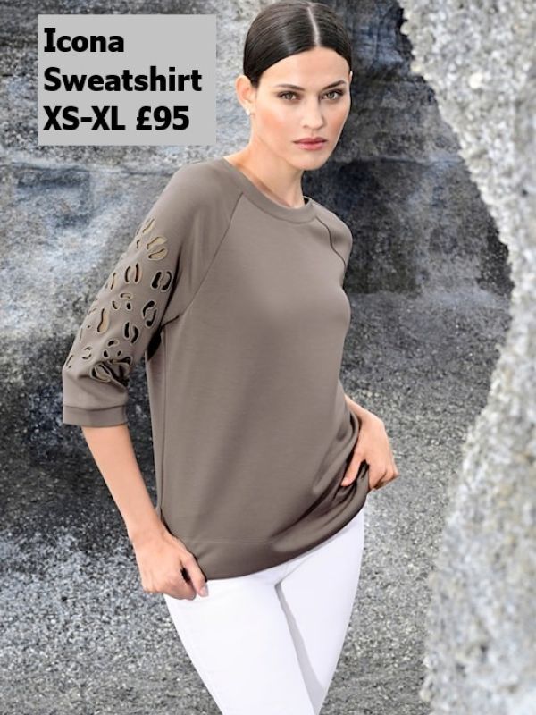 151 64312 60272 97A Sweatshirt £95 Model 1
