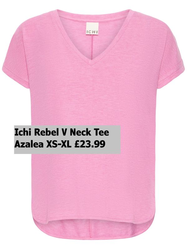 20121349-Rebel-v-neck-Tee-Azalea-XS-XL-23.99