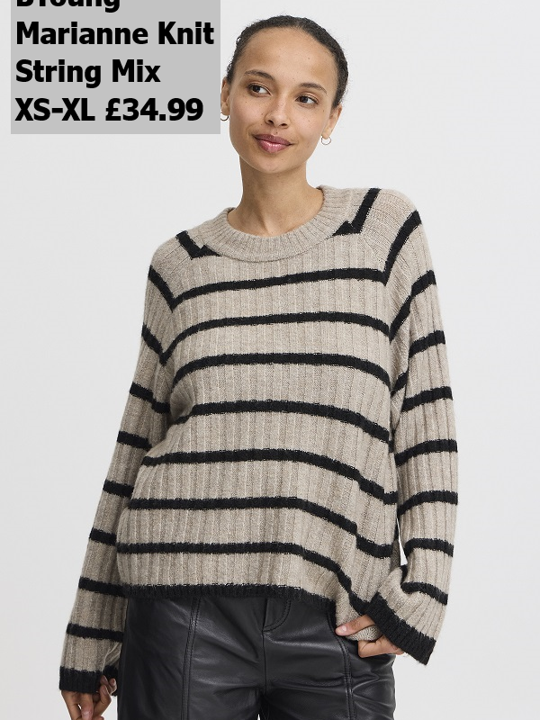 20815643 Marianne Knit String Mix XS XL £34.99 Model 1