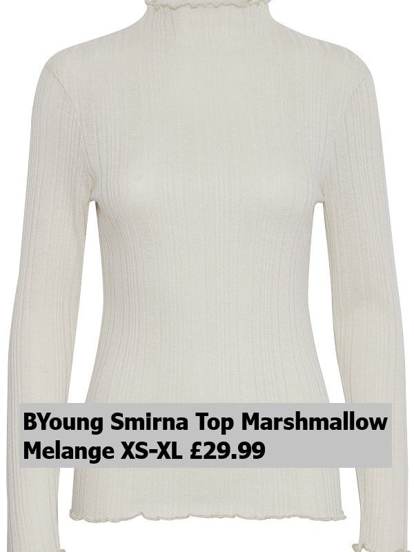 20815710 Smirna Top Marshmallow Melange XS XL £29.99