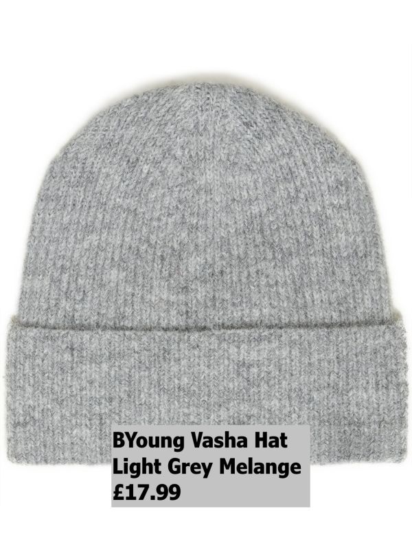 20818299 Vasha Hat Light Grey Melange £17.99