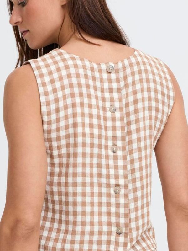 20818824-Falakka-oneck-top-woodsmoke-Check-Brown-29.99