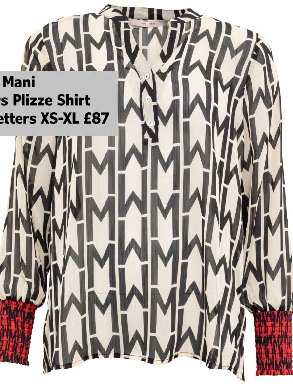2308140   Letters Plizze Shirt   Mix Letters   XS XL £87