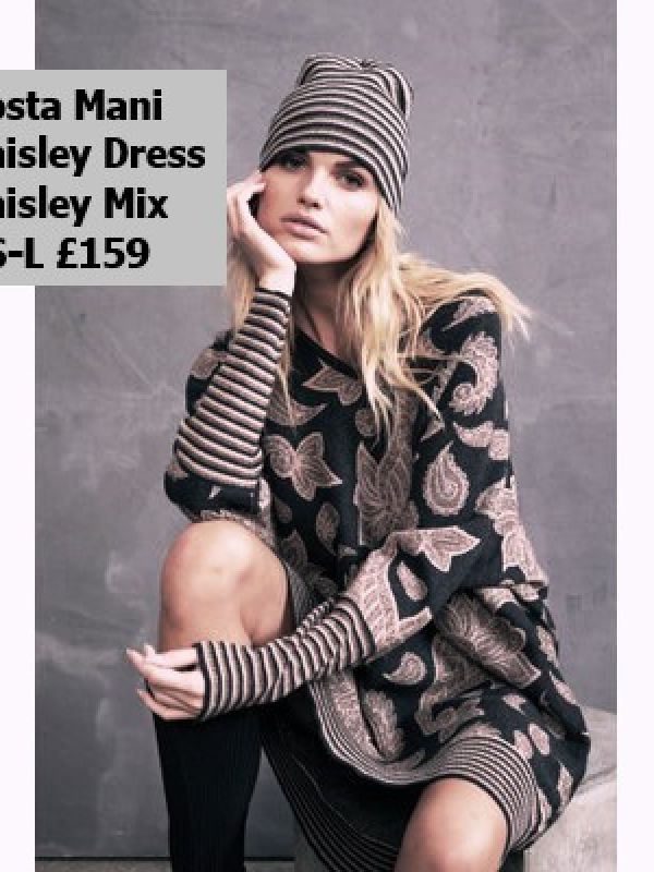 2308609   Paisley Mix Dress   Paisley Mix   XS L £159.00 MODEL 2