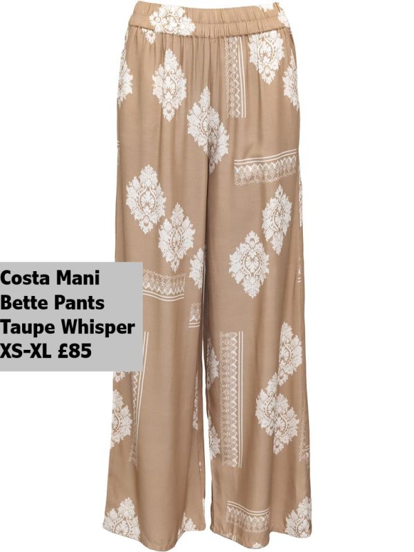2504403 Bette Pants Taupe Whisper XS Xl £85