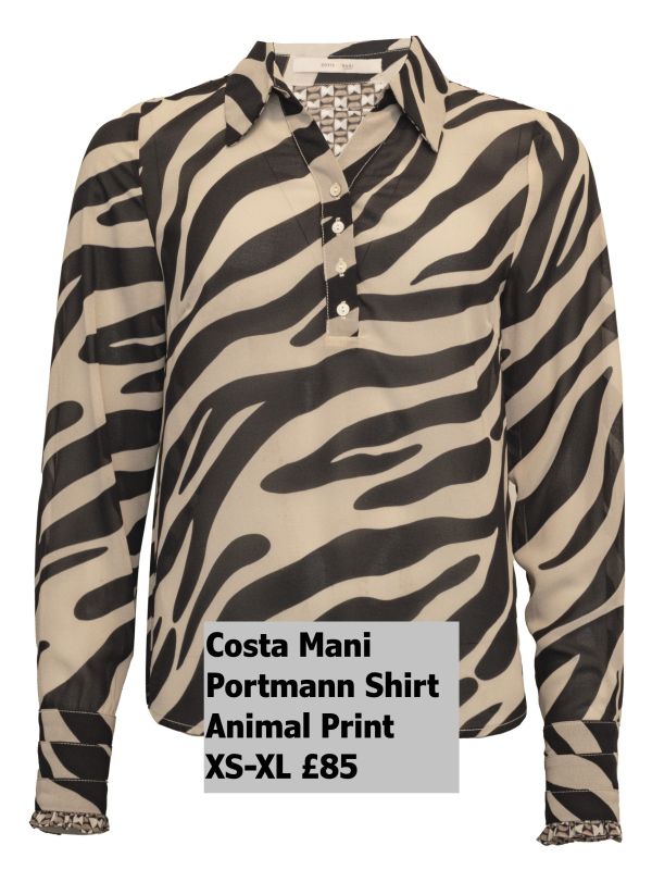 2510105   Portmann Shirt   Animal Print   Main