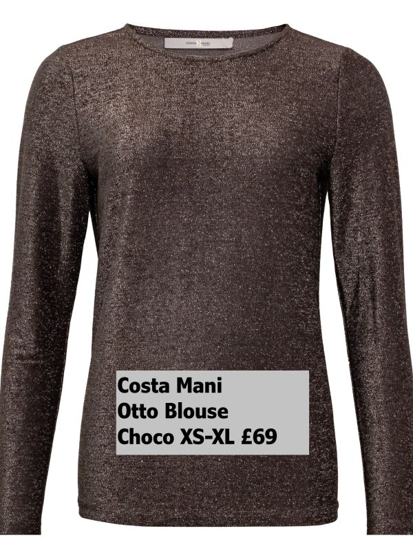2510108   Otto Blouse   Choco   XS XL £69