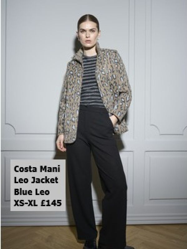 2510910   Leo Jacket   Blue Leo   Model 1