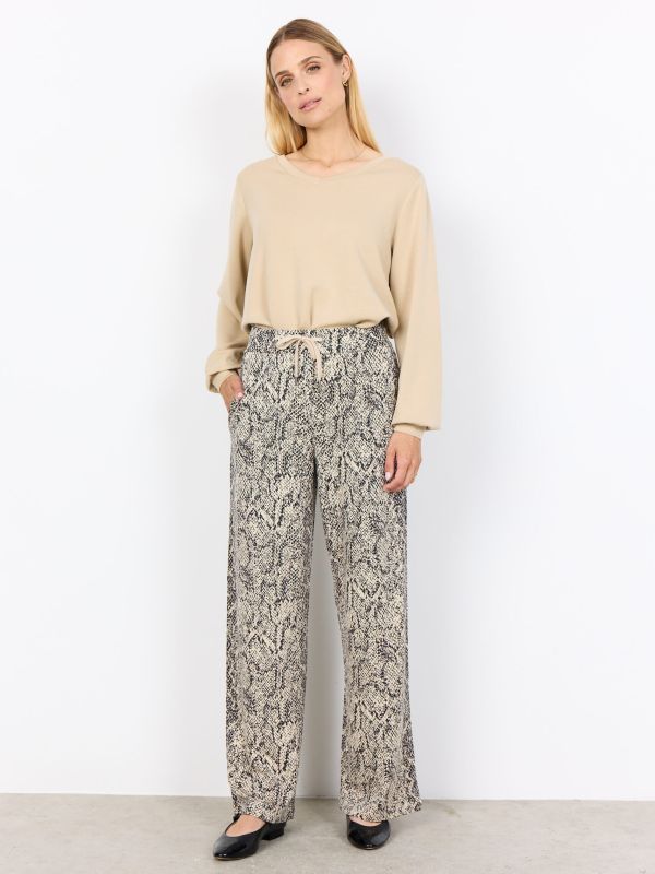 27244 Violet 4 Trousers Cream Combi XS XL £51 Model 1