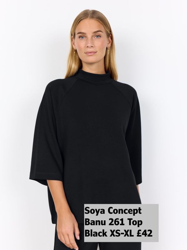 27271 Banu 261 Top Black XS XL £42 Model 1