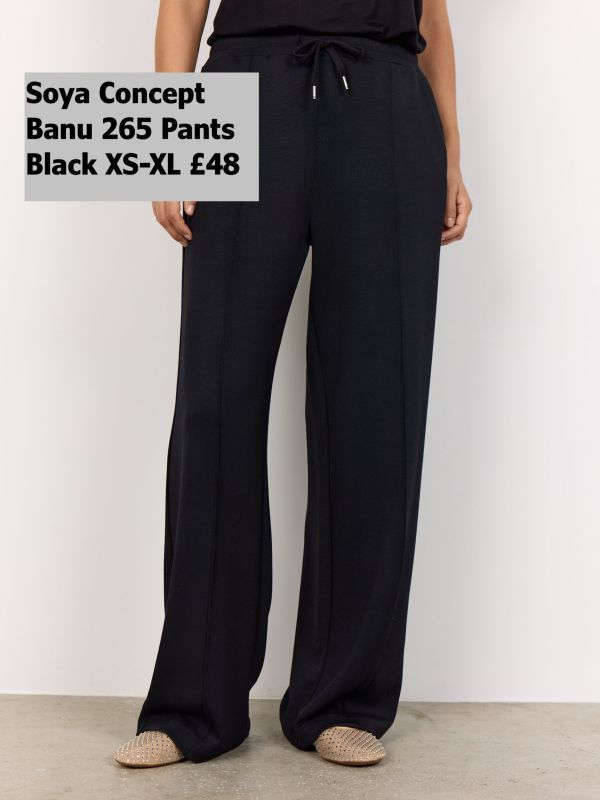 27288 Banu 265 Black Pants XS XL £48 Model 2