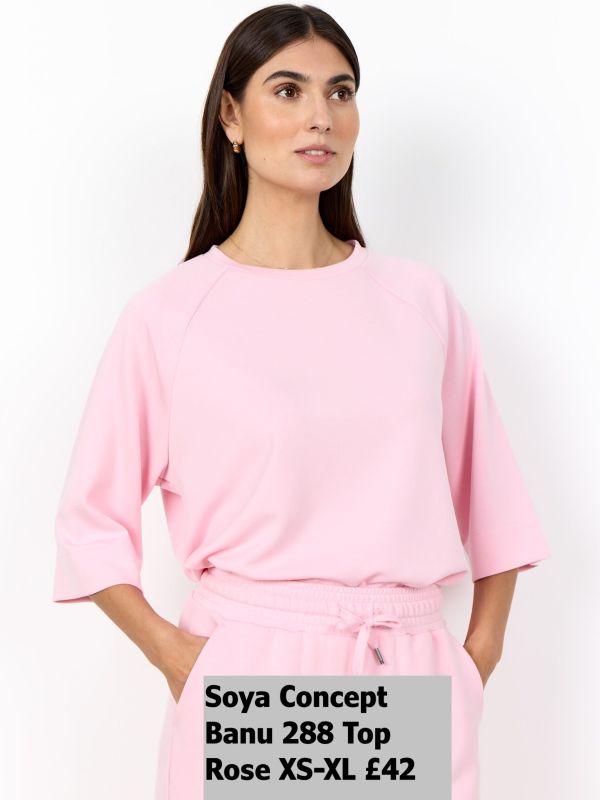 27531 Banu 288 Blouse Rose XS XL £42 Model 1