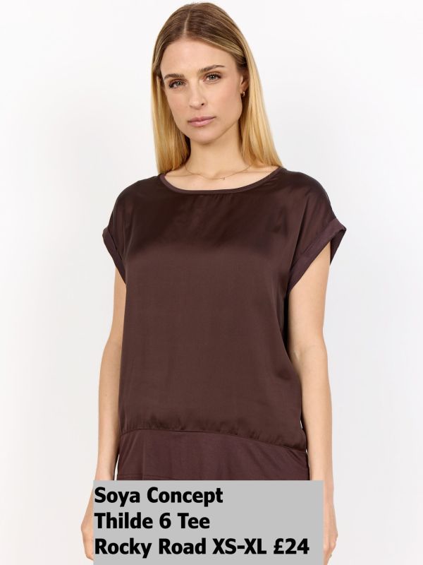 29026 Thilde 6 Tee Rocky Road XS XL £24 Model 1