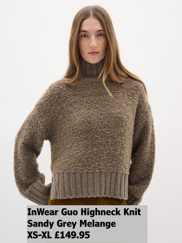 30110937-GUO-Highneck-knit-Sandy-Grey-melange-XS-XL-149.95