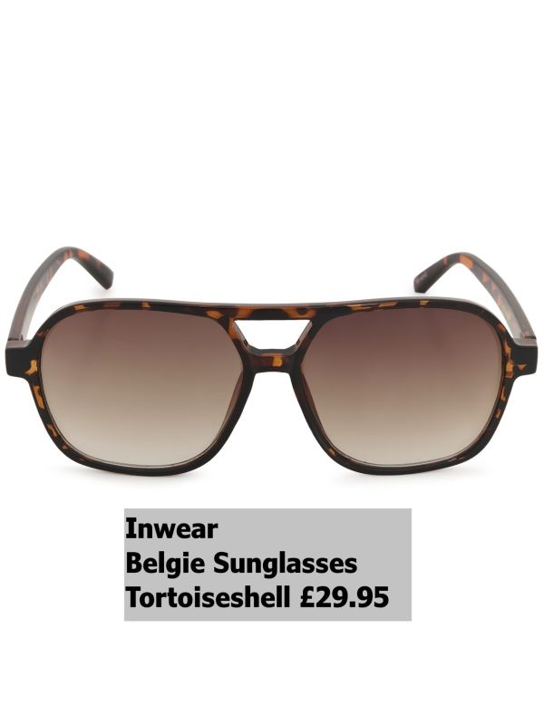 30112312 Belgie Sunglasses Tortoiseshell £29.95 3