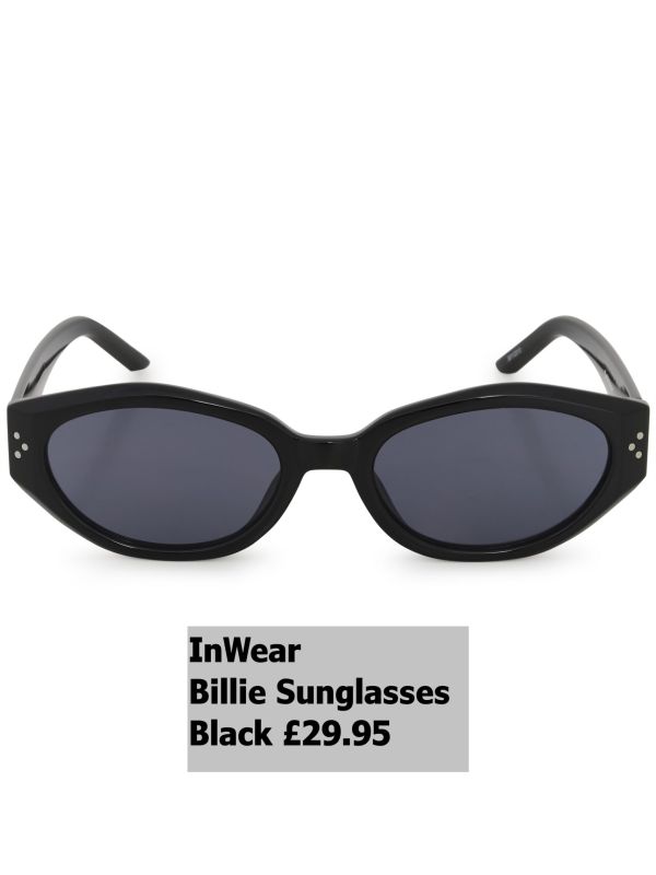 30112313 Billie Sunglasses Black £29.95 3