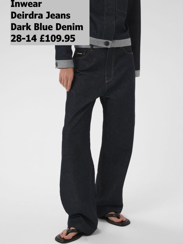 30112317 Deirdra Jeans Dark Blue Denim 28 34 £109.95 Model 2