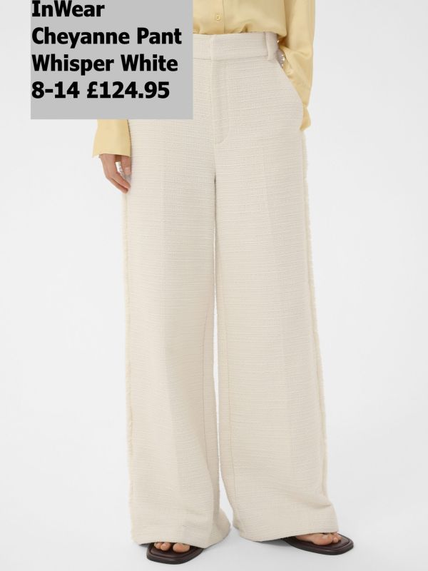 30112391 Cheyanne Pant Whisper White 8 14 £124.95 Model 5