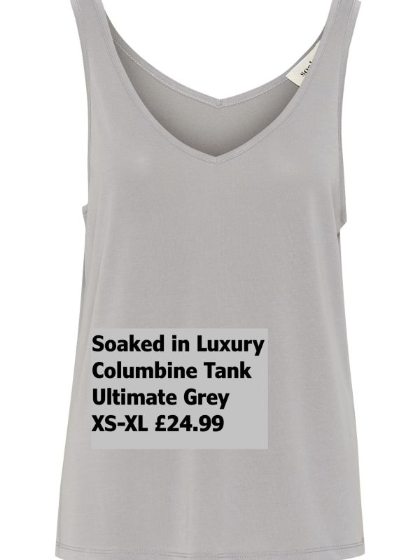 30404199 Columbine Tank Top Ultimate Grey XS XL £24.99