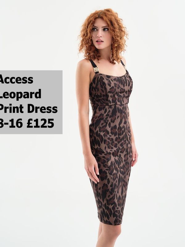 34 3049 LEOPR 04 Dress 8 16 £125