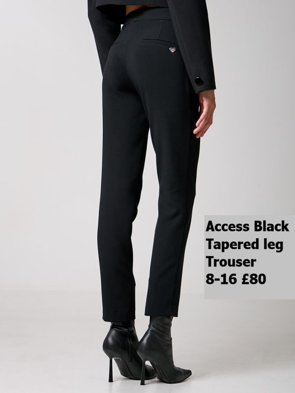34 5078 BLACK 05 Trousers 8 16 £80