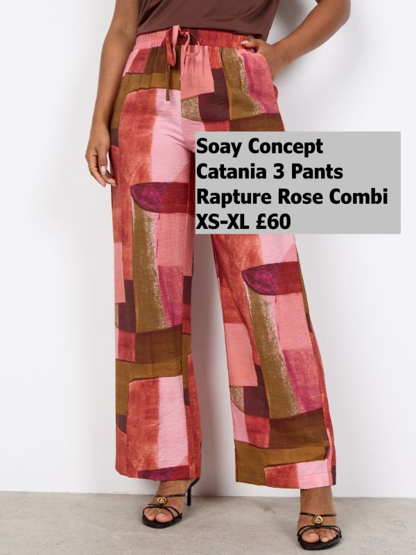 41583 Catania 3 Pants Rapture Rose Combi XS XL £60 Model 2