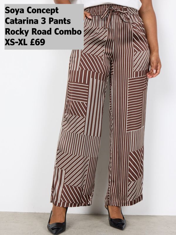 41638 Catarina 3 Blouse Rocky Road Combo XS XL £69 Model 2