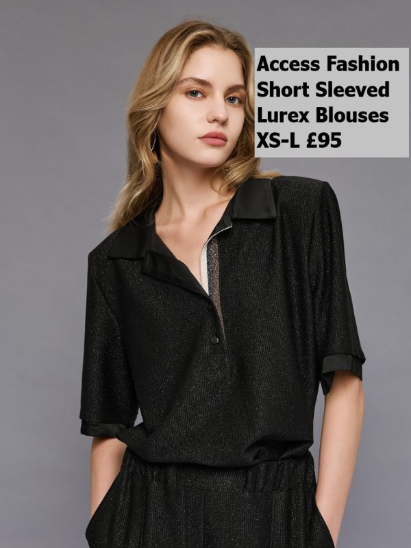 54-2080-Short-Sleeved-Lurex-Blouse-Black-XS-L-95