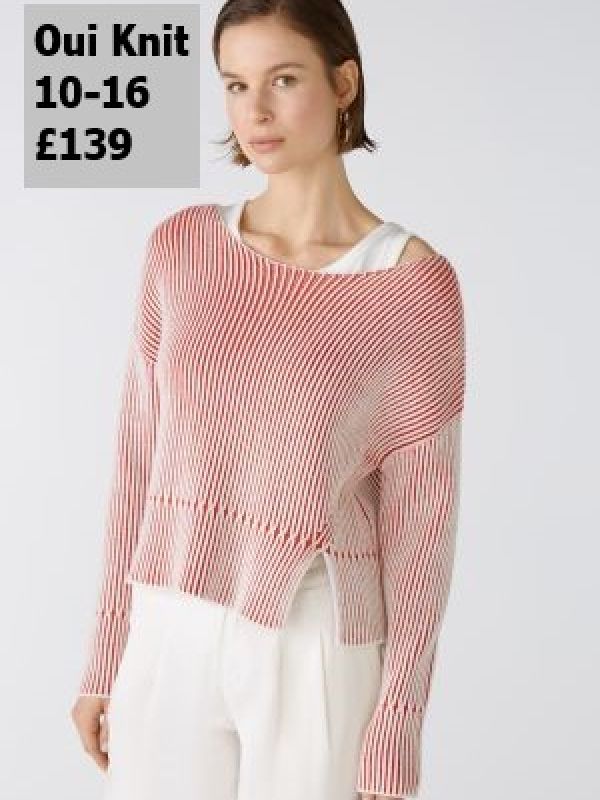 86626 Jumper Red And White 10 16 £139 Model 1