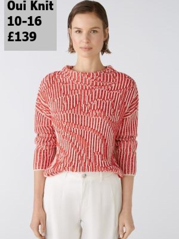 86636 Jumper Red And White 10 16 £139 Model 2