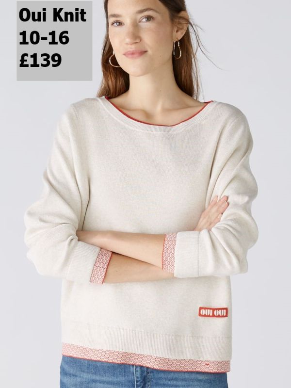 86667 Jumper White And Red 10 16 £139 Model 6