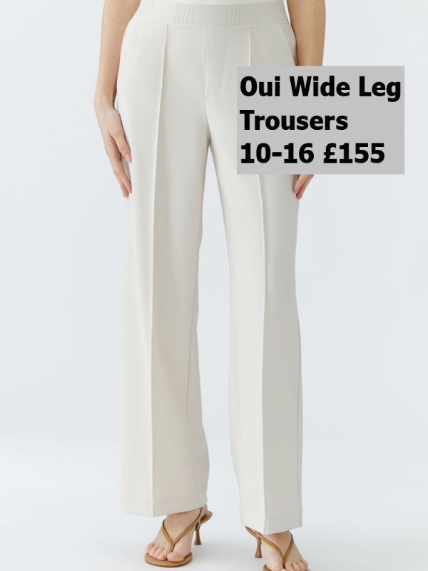 91737 Pull On Trouser Off White 10 16 £155 Model 2