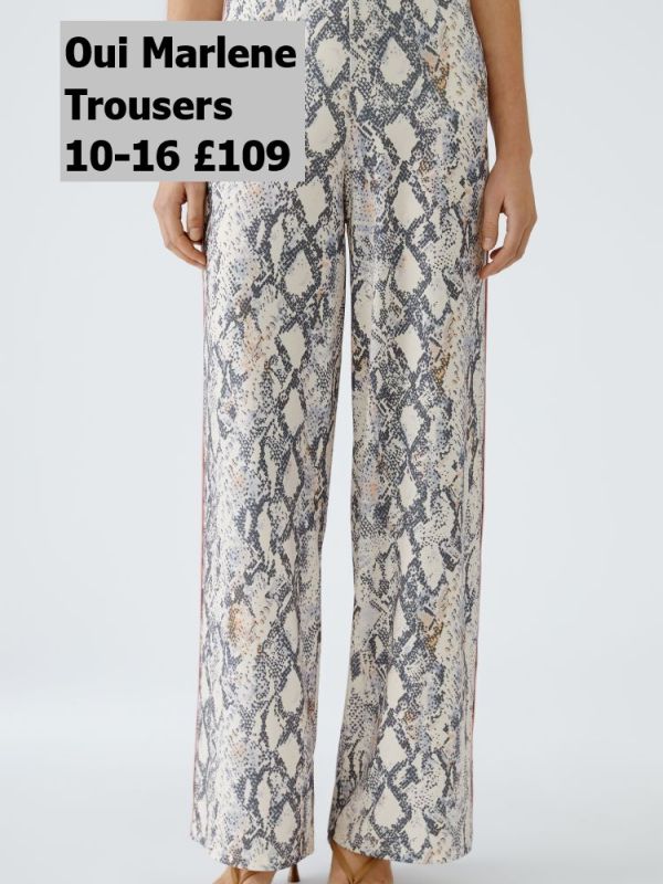 91761 Marlene Trousers Lt Stone Grey £109 Model 2