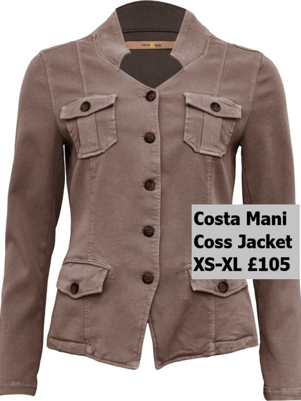 CMB900 Coss Jacket Sand Earth XS XL £105