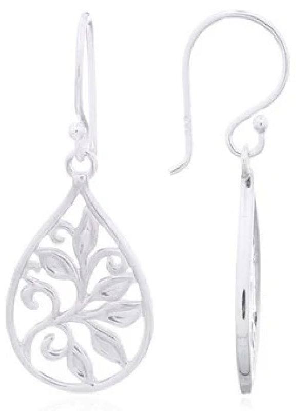 Floral In 925 Silver Side £24.90