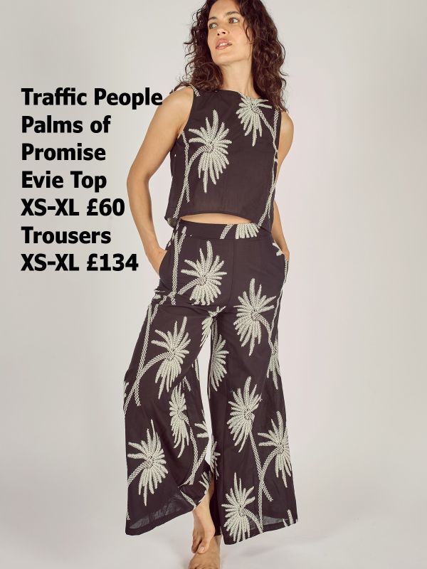 POP10972 01 Palms Of Promise Wide Boy Trousers XS XL £134 Model 3