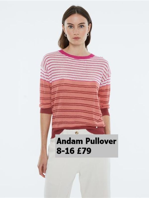 V256240 Pullover Rose 8 16 £79 Model 2